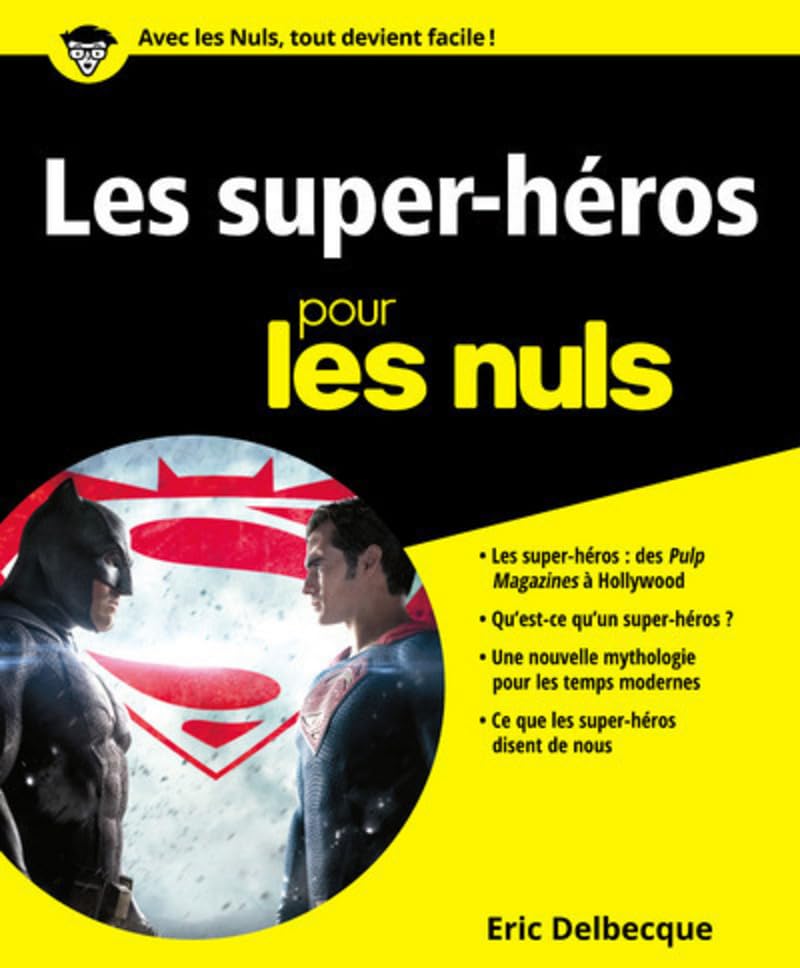 jaquette livre Les Super-Héros Pour Les Nuls