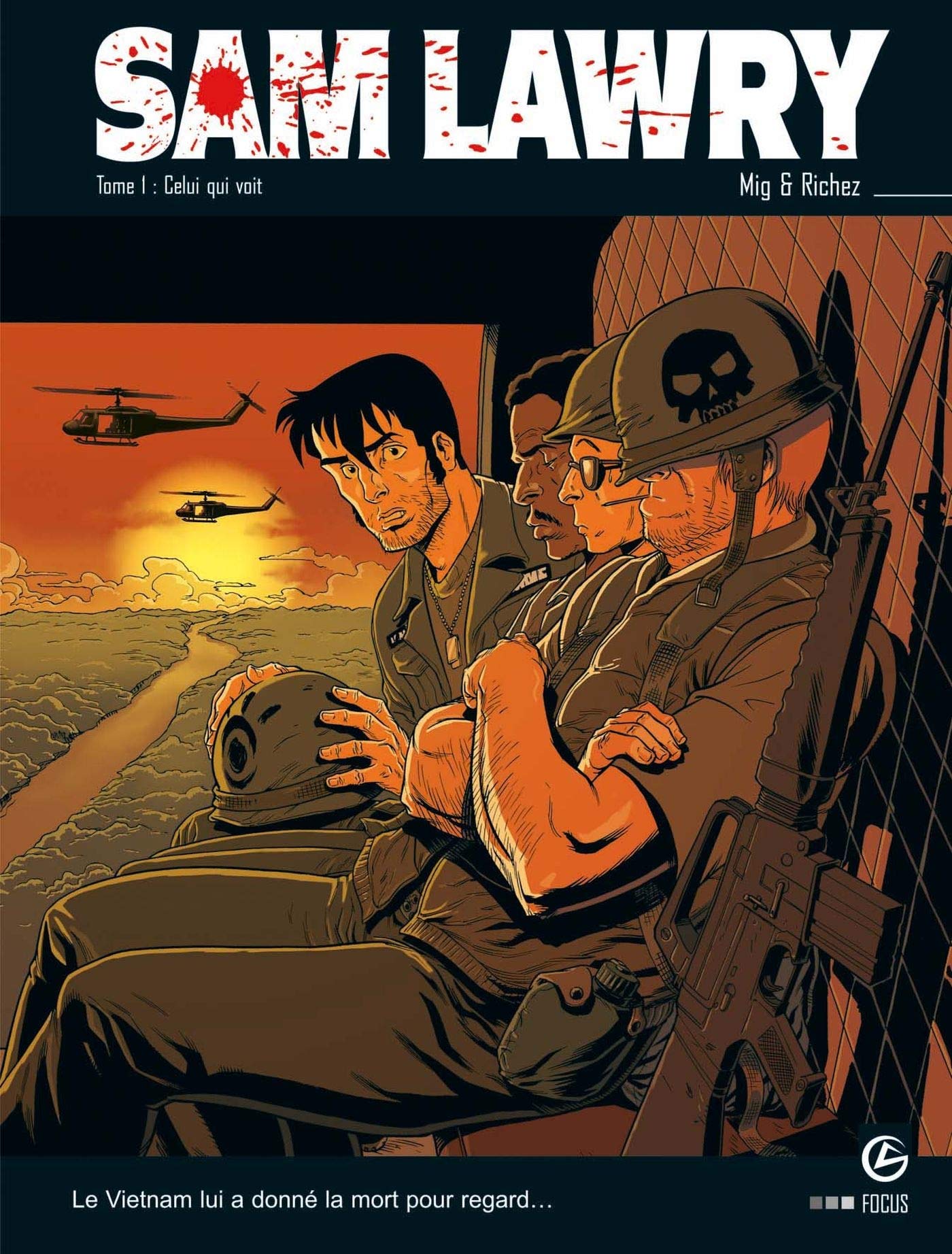 jaquette livre Sam Lawry - volume 1 - Celui qui voit: celui qui voit