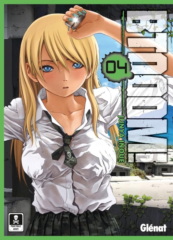 jaquette livre Btooom ! - Tome 4
