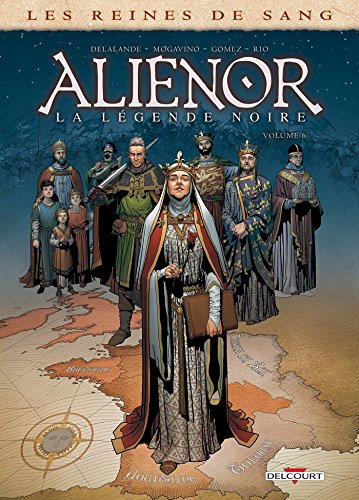 jaquette livre Les Reines De Sang - Aliénor, La Légende Noire - Tome 6