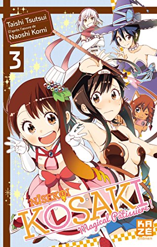 jaquette livre Nisekoi - Kosaki Magical Patissière - Tome 3