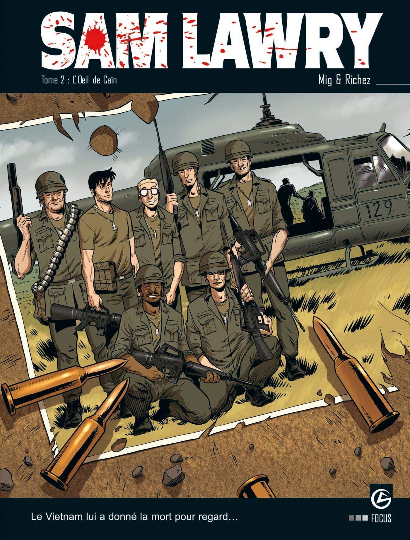 jaquette livre Sam Lawry - volume 2 - L'oeil de Caïn: l'oeil de caïn