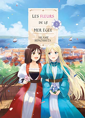 jaquette livre Fleurs de la mer Egée (les) - Tome 3