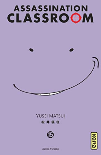 jaquette livre Assassination classroom - Tome 15