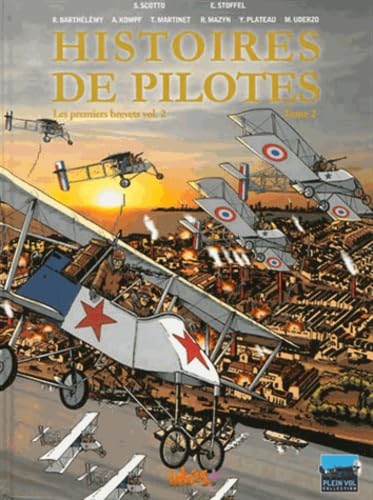 jaquette livre Histoires De Pilotes Tome 2 - Les Premiers Brevets - Volume 2