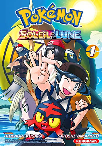 jaquette livre Pokémon - La Grande Aventure - Soleil et Lune - Tome 1