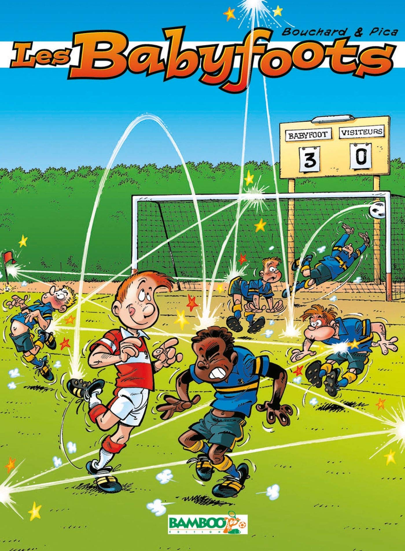 jaquette livre Les Babyfoots, tome 1