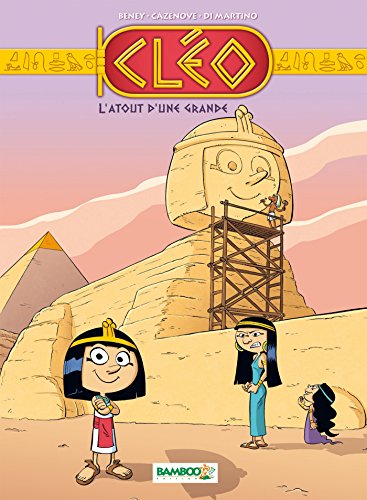jaquette livre Cléo, La Petite Pharaonne Tome 2 - L'atout D'une Grande