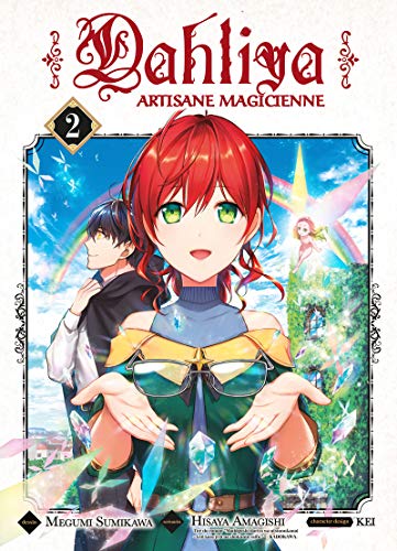 jaquette livre Dahliya - Artisane Magicienne - Tome 2