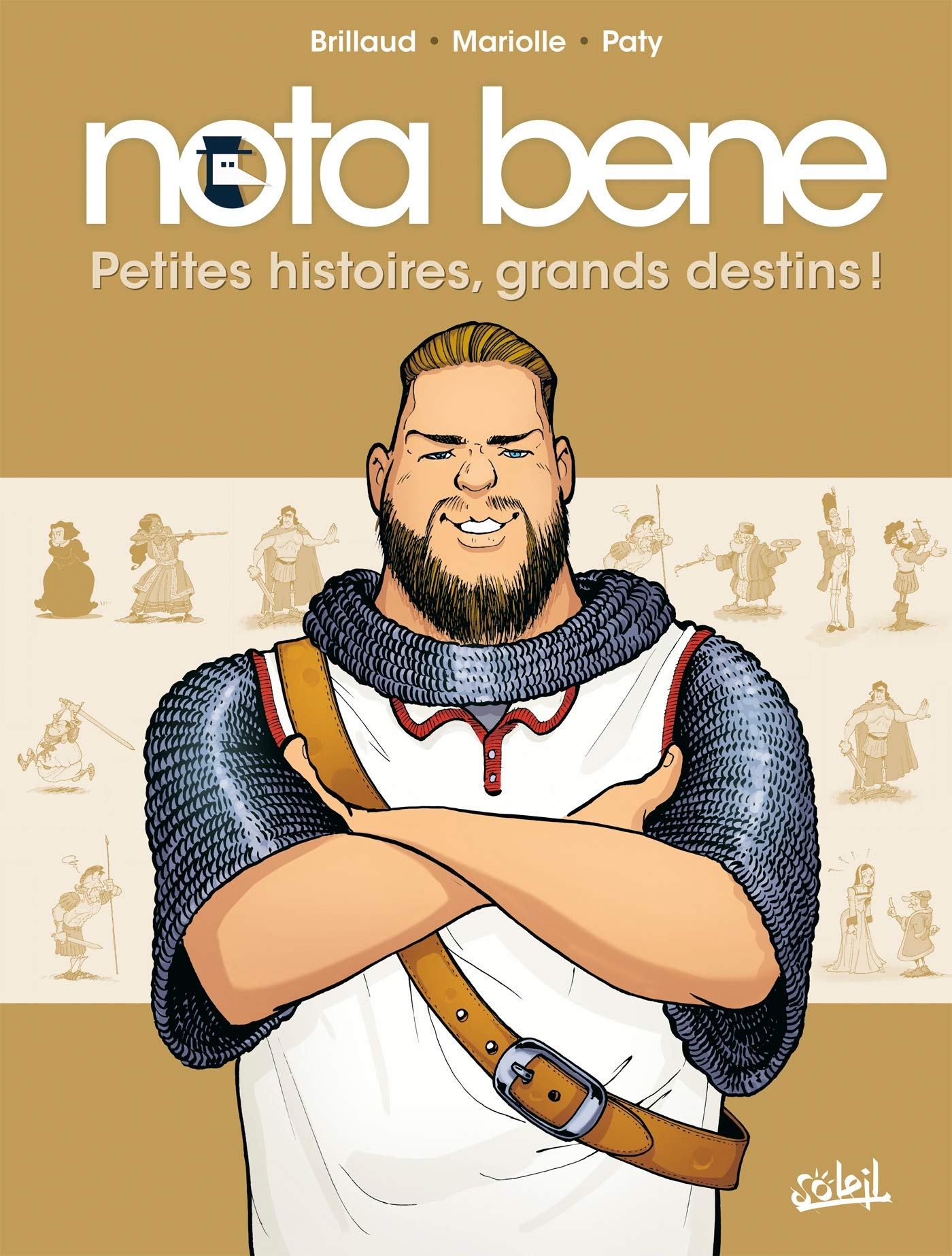 jaquette livre Nota Bene T01 - Petites histoires, grands destins !