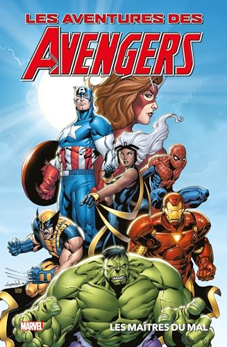 jaquette livre Les Aventures Des Avengers - Les Maîtres Du Mal