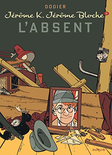 jaquette livre Jérôme K. Jérôme Bloche Tome 9 - L'absent