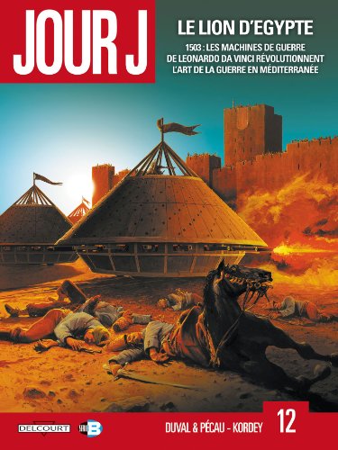 jaquette livre Jour J Tome 12 - Le Lion D'egypte