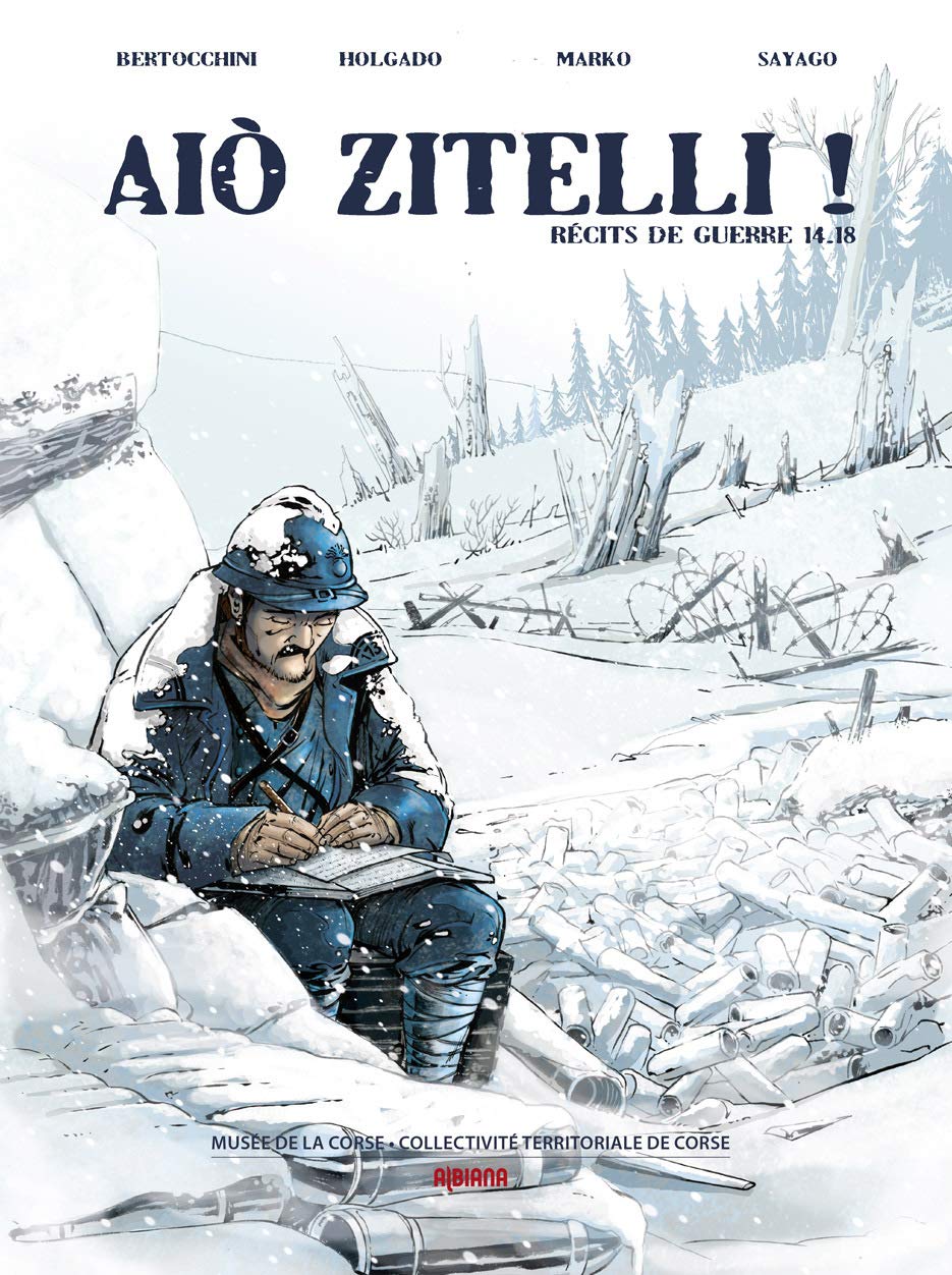 jaquette livre Aio Zitelli : Récits de guerre 14-18