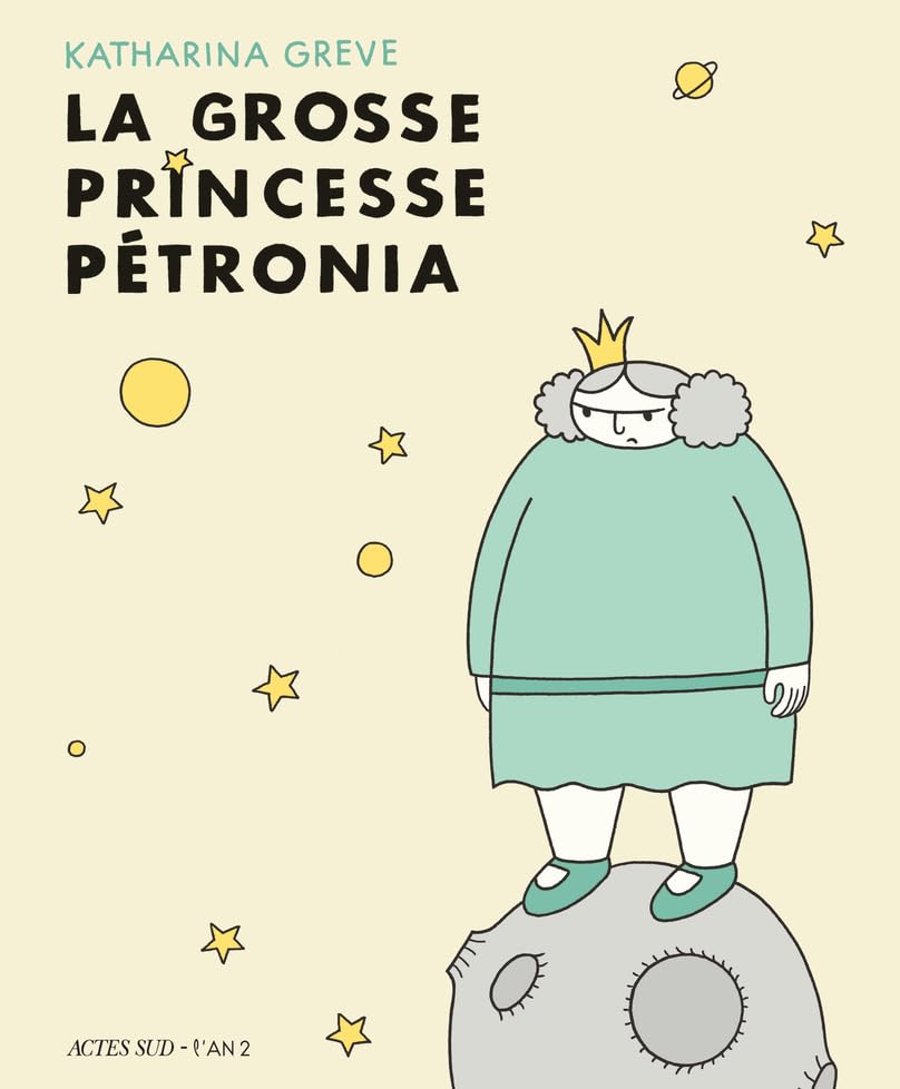 jaquette livre La Grosse Princesse Pétronia