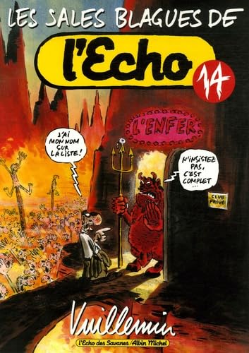 jaquette livre Les Sales Blagues De L'echo Tome 14