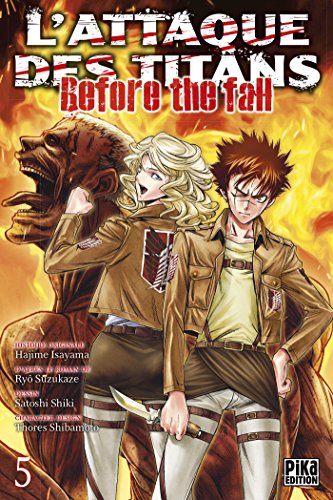 jaquette livre Attaque Des Titans (l') - Before the Fall - Tome 5
