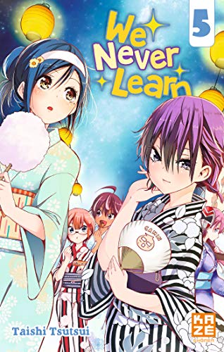 jaquette livre We Never Learn - Tome 5
