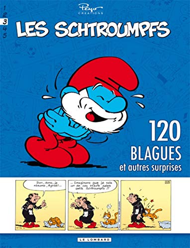jaquette livre 120 Blagues De Schtroumpfs Tome 3