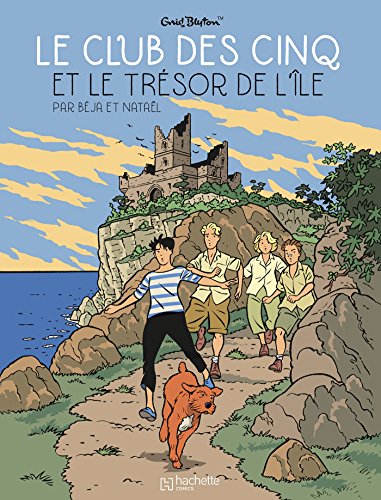 jaquette livre Le Club Des Cinq (Bd) Tome 1 - Le Club Des Cinq Et Le Trésor De L'île