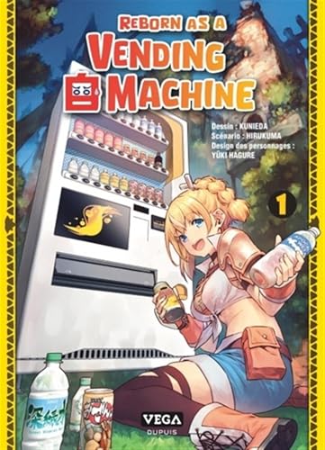 jaquette livre Reborn as a Vending Machine - Tome 1