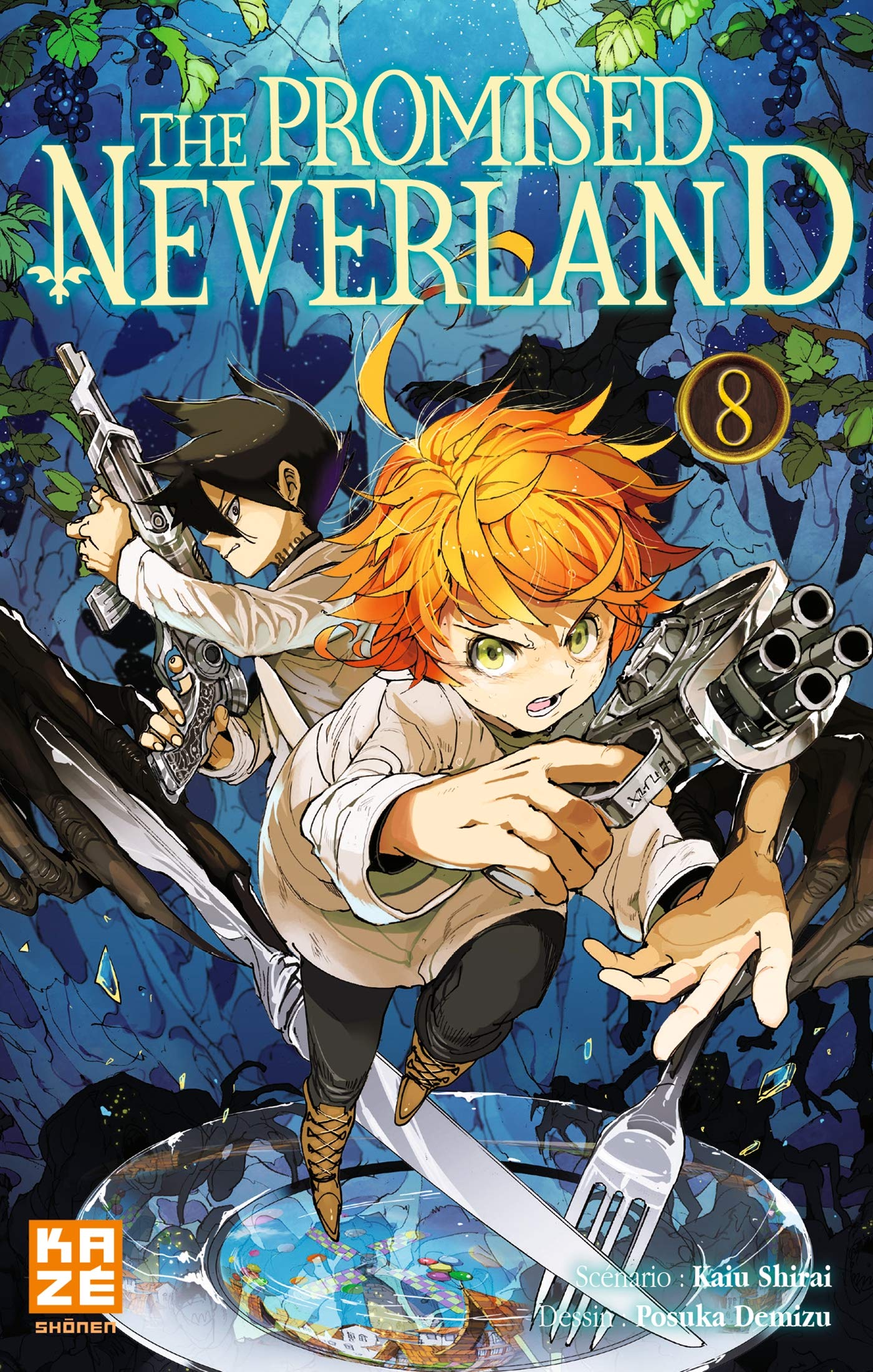 jaquette livre The Promised Neverland T08