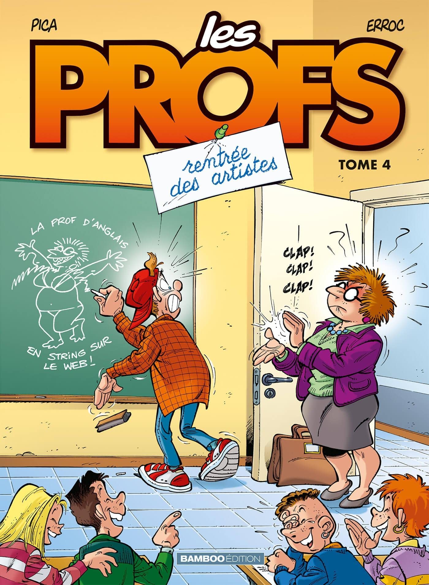 jaquette livre Les Profs, tome 4