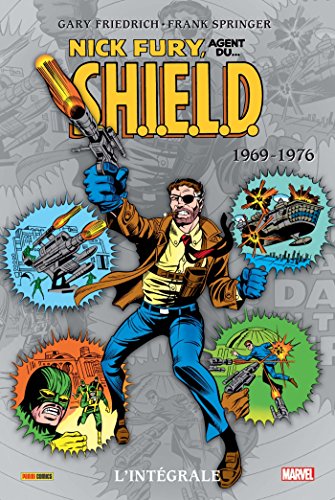 jaquette livre Nick Fury, Agent Du S.H.I.E.L.D. Tome 3 - L'intégrale : 1969-1976