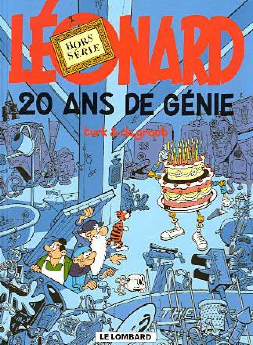 jaquette livre 20 ans de génie