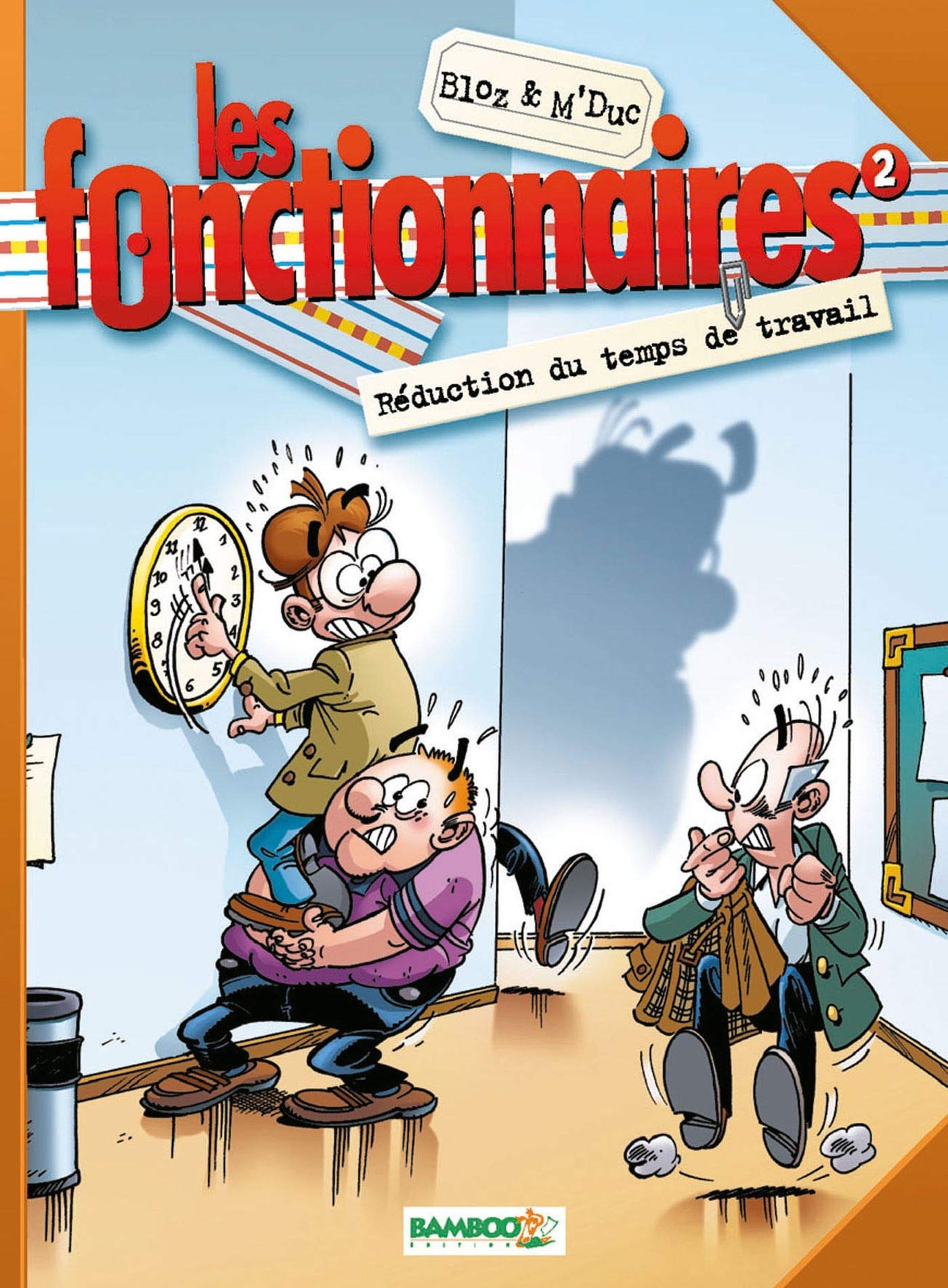 jaquette livre Les Fonctionnaires, tome 2 : Réduction du temps de travail