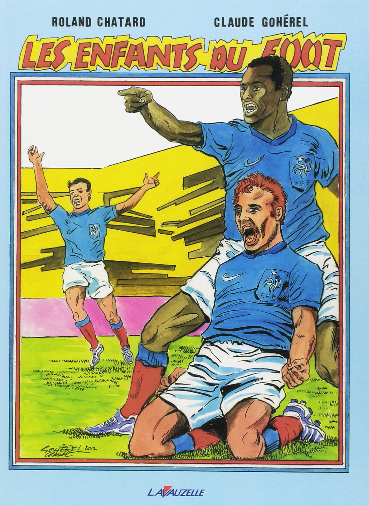 jaquette livre Les enfants du Foot