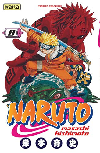 jaquette livre Naruto - Tome 8 : Au péril de sa vie !!