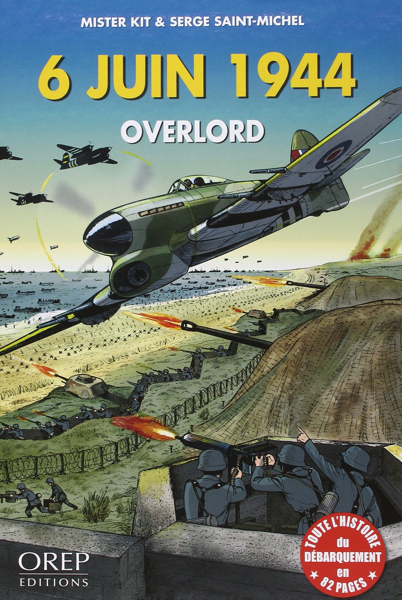 jaquette livre BD 6 Juin 1944 Overlord
