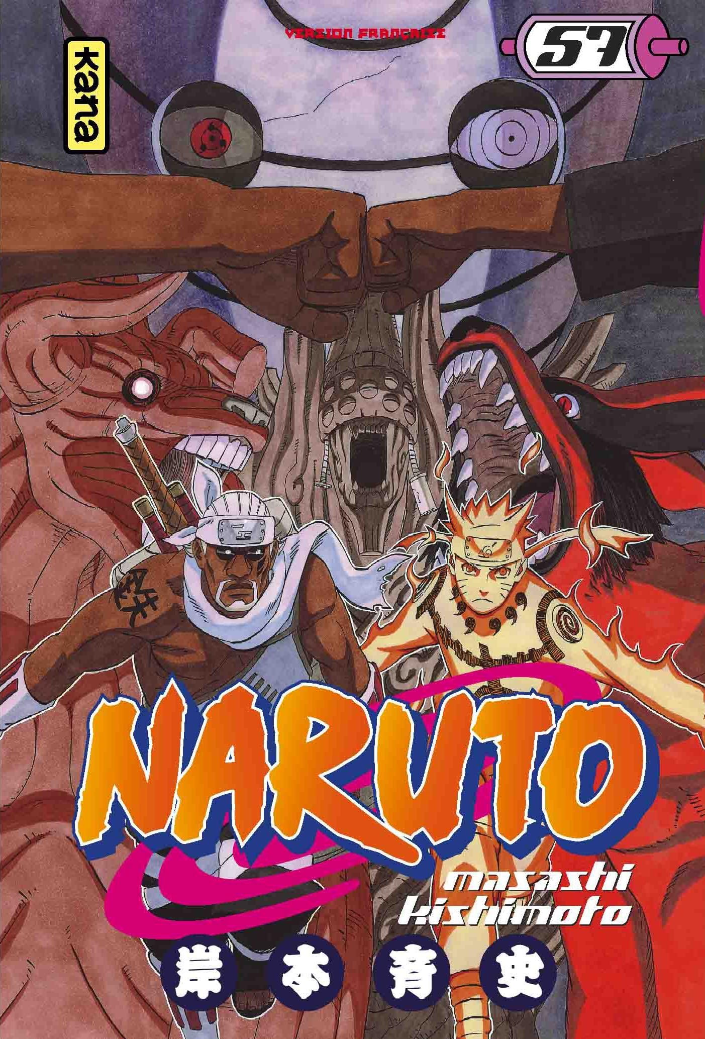 jaquette livre Naruto Vol.57
