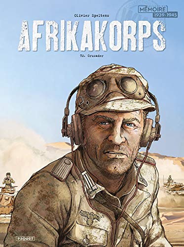 jaquette livre Afrikakorps Tome 2 - Crusader