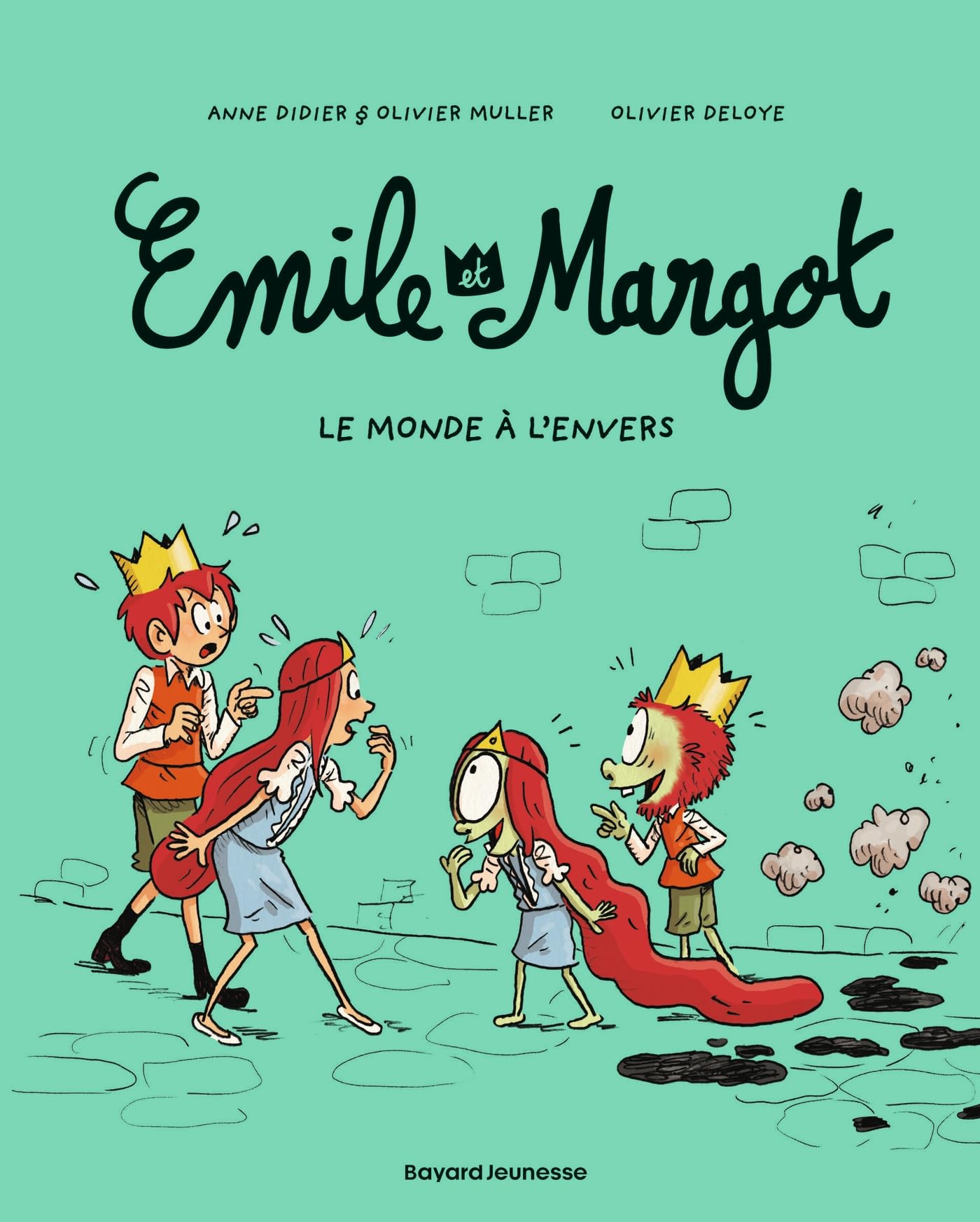 jaquette livre Émile et Margot, Tome 05: Le monde à l'envers