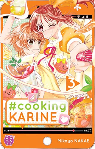 jaquette livre #Cooking Karine - Tome 3