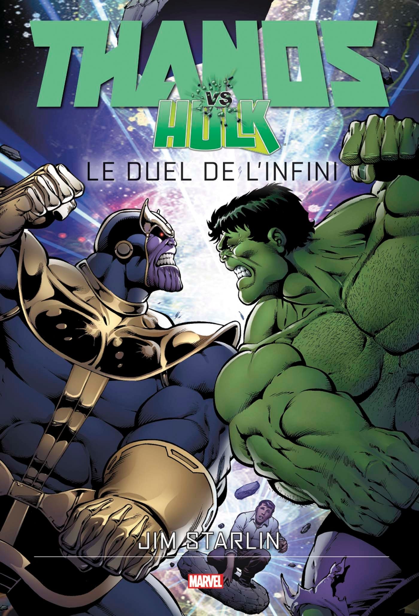 jaquette livre THANOS VS HULK