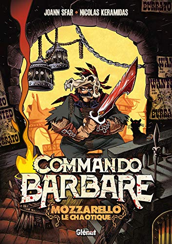 jaquette livre Commando Barbare - Mozzarello Le Chaotique