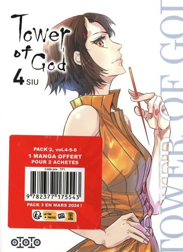 jaquette livre Tower Of God - Pack En 3 Volumes : Tomes 4 À 6 - Dont 1 Tome Offert