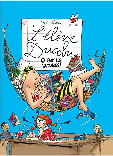 jaquette livre L'élève Ducobu Tome 15 - Ca Sent Les Vacances !