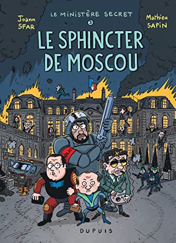 jaquette livre Le Ministère Secret Tome 3 - Le Sphincter De Moscou
