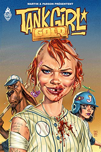 jaquette livre Tank Girl - Gold