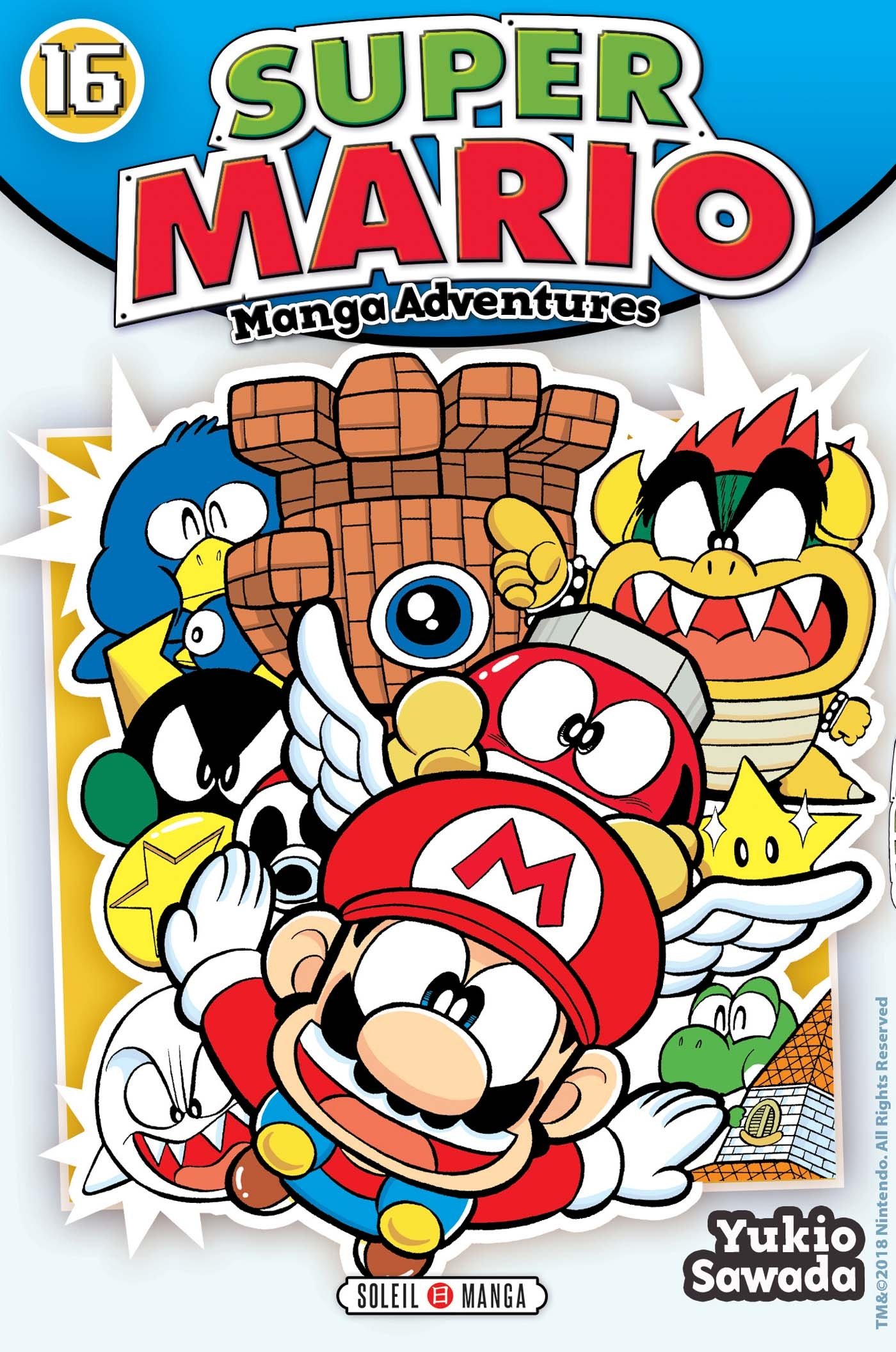 jaquette livre Super Mario Manga Adventures T16