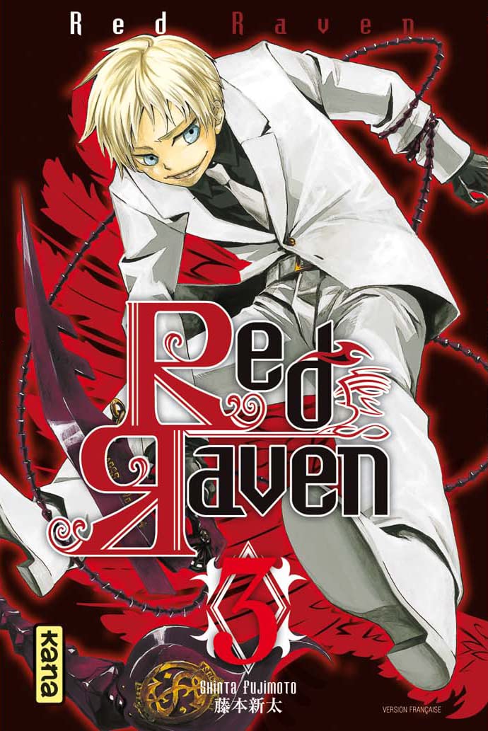 jaquette livre Red Raven, tome 3