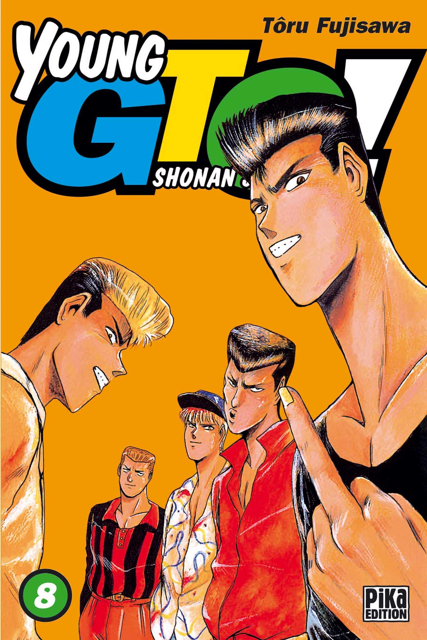 jaquette livre Young GTO - Shonan Junaï Gumi Vol.8
