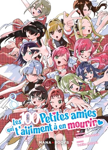 jaquette livre 100 petites amies qui t'aiiiment à en mourir (les) - Tome 8