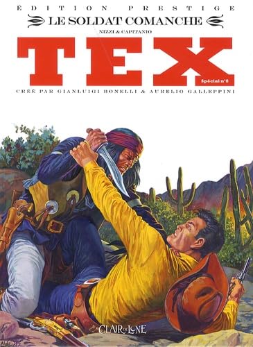 jaquette livre Tex Spécial Tome 8 - Le Soldat Comanche