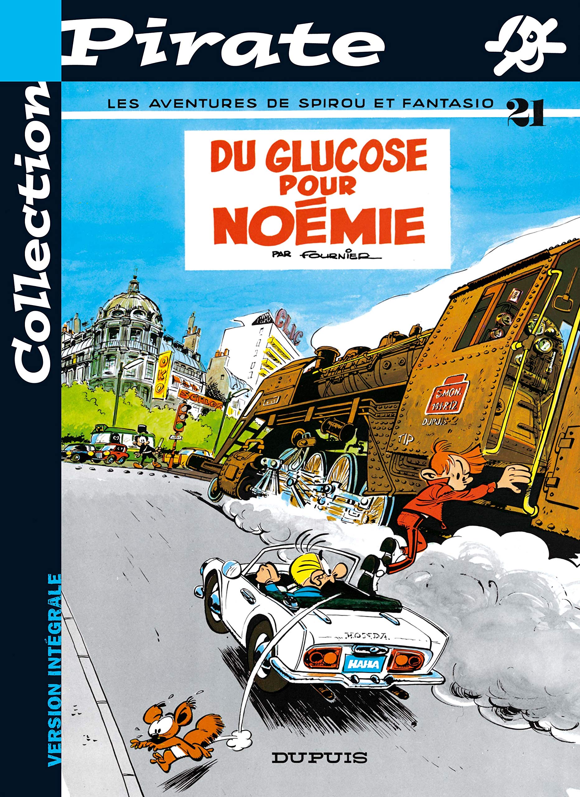 jaquette livre BD Pirate : Spirou, tome 21 : Du glucose pour Noémie