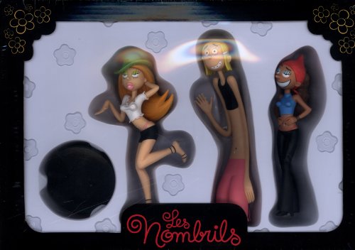 jaquette livre Les Nombrils - Mode D'emploi - Les Statuettes De Jenny, Karine Et Vicky Et Un Recueil De Gags De 32 Pages